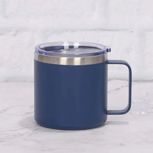 Load image into Gallery viewer, 12oz 14oz Double Wall Vacuum Travel Mug Stainless Steel Insulated Coffee Mug with Handle