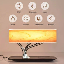 Load image into Gallery viewer, 2024 Creative Tree bedside lamp Light desk lamps with QI wireless charging table light