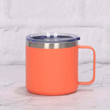 Load image into Gallery viewer, 12oz 14oz Double Wall Vacuum Travel Mug Stainless Steel Insulated Coffee Mug with Handle
