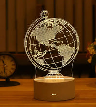 Load image into Gallery viewer, 3D Table Night Lamp
