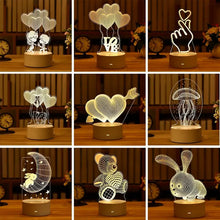 Load image into Gallery viewer, 3D Table Night Lamp
